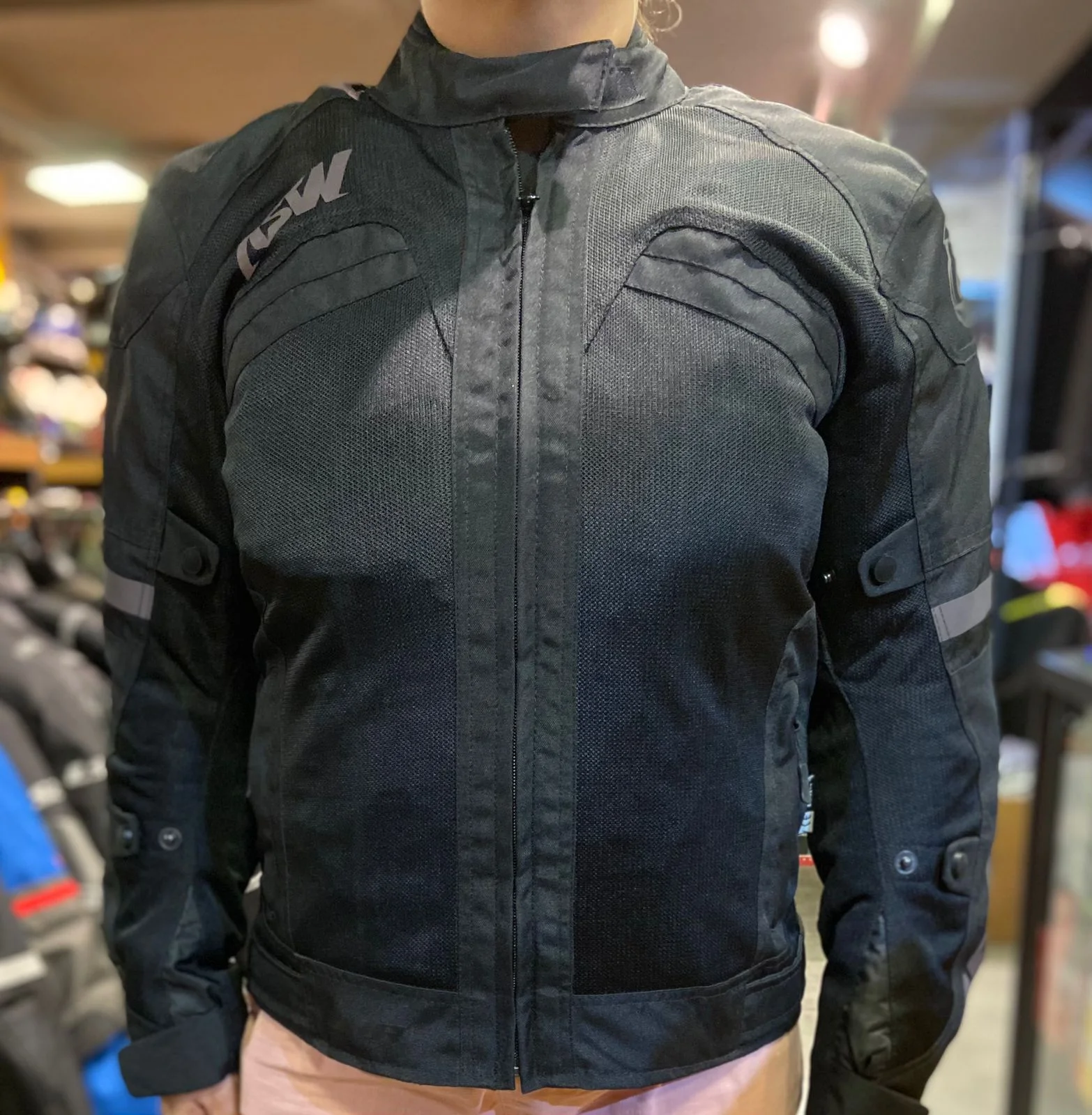 Jaqueta ASW 365 Air Feminina Preto Spinelli Motos Boutique